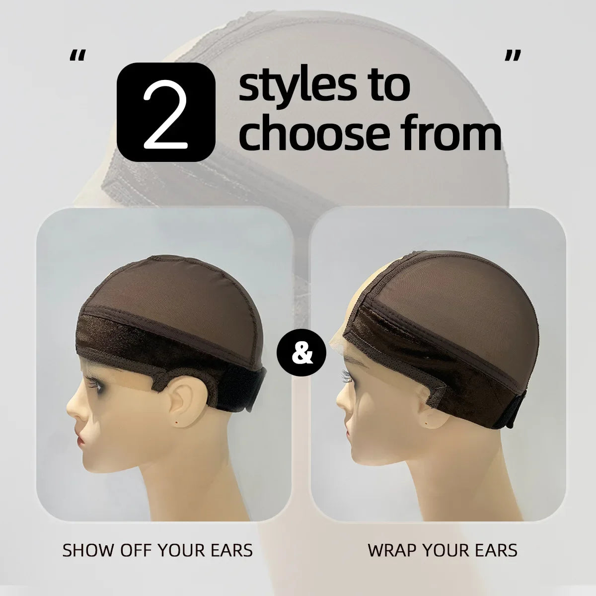 Wig Grip Band For Keeping Wigs In Place More Full Cap-wide Transparent Lace For Lace Wig