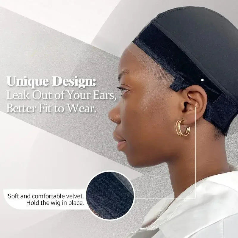 Wig Grip Band For Keeping Wigs In Place More Full Cap-wide Transparent Lace For Lace Wig