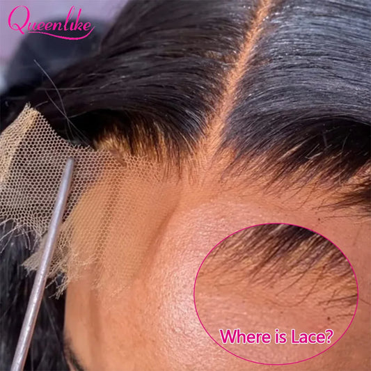 20 22 24 inch Real Hd Lace Wig 13x4 Human Hair Straight Human Hair Frontal Wigs for Women Scalp Top Wigs Thin Hd Invisible Lace